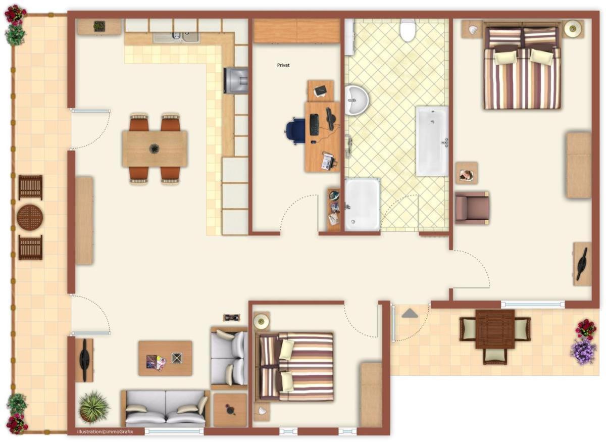Kobold Apartment Rostock Bagian luar foto